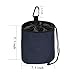 VEAMOR Clothespins Bag Hanging Clothesline Peg Organizer Storage Bags,Dust-Proof (Dark Blue)