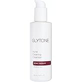 Glytone Acne Clearing Cleanser - Face Wash with 2% Salicylic Acid - Daily Acne Cleanser for Oily Skin & Clogged Pores - Removes Cystic Breakouts, Blackheads, Whiteheads & Blemishes - 6.7 fl oz