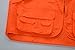 TrailCrest Men's/Ladies Blaze Orange Safety Deluxe Front Loader Vest With Multiple Pockets