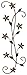 Fetco Home Dcor Katelyn Floral Metal Wall Art, 10x30, Bronze