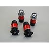 Set-of-2-Polaris-Lock-Ride-Type-Knobs-2-Eyelets-for-Ranger-Stainless