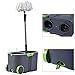 UTOKIA Broom and Dustpan Set, Dustpan with Long Handle Broom Combo Set