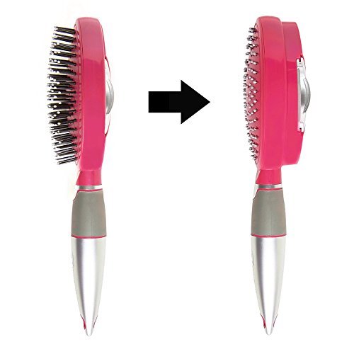 QwikClean SelfCleaning Hairbrush Easy Clean Pink Egypt Ubuy