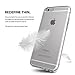 Ringke AIR Compatible with iPhone 6S Case, Weightless as Air Extreme Lightweight Thin Transparent Soft Flexible TPU Scratch Resistant Protective Case for iPhone 6 - Clear