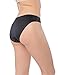 Liqqy Women's 3 Pack Perfect Fit Hi-cut Invisible Bikini Panties