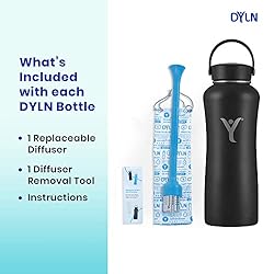 DYLN 40 oz Alkaline Water Bottle | Creates Premium