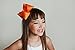 15 pc 6in Boutique Hair Bows Clips for Baby Girls Kids Teens Women Educational Toy or Gift Crafts