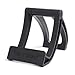 KurvStand Slick Snapping Hinge Design Non-skid Rubber Feet Phone Case, Black