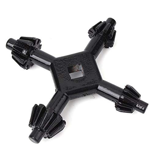 4 in 1 Drill Chuck Key, Multi Universal 4 Ways Electric Spanner Key Drill Chuck Wrench Fit Drill Power Tool - 1/2", 9/16", 11/16", 5/8" inch