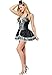 JJ-GOGO Sexy French Maid costume - Women Sexy Maid Body Shaper Costume for Adult