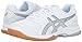 ASICS Women's Gel-Rocket 8 Volleyball Shoe, White/Silver/White, 6.5 Medium US