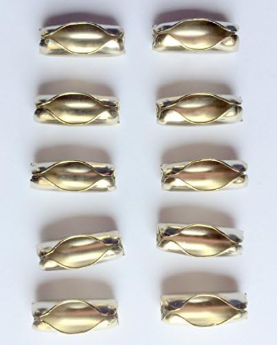 10 METAL ROLLER BLIND BEADED CHAIN CONNECTOR - ROLLER BLIND CORD CONNECTOR by Blindspares