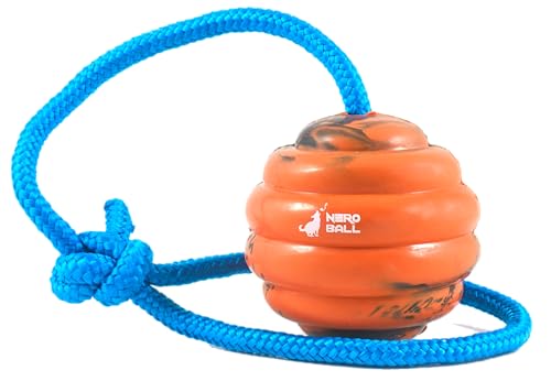 The Nero Ball Nero Ball ULTRA TM - Palla da addestramento per cani su corda - Giocattolo per esercizi e ricompensa per cani