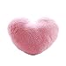Rainbow Fox Colorful Love Heart Shape Cushions Decoration Throw Pillow (pink)