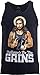 Hallowed Be Thy Gains | Funny Muscle Jesus Weight Lifting Workout Humor Tank Top