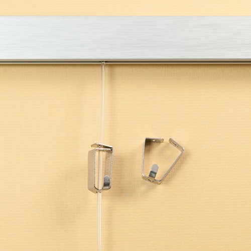 "Smartspring" Picture Hooks for Picture Rails, Gallery Accessory, Pack of 10