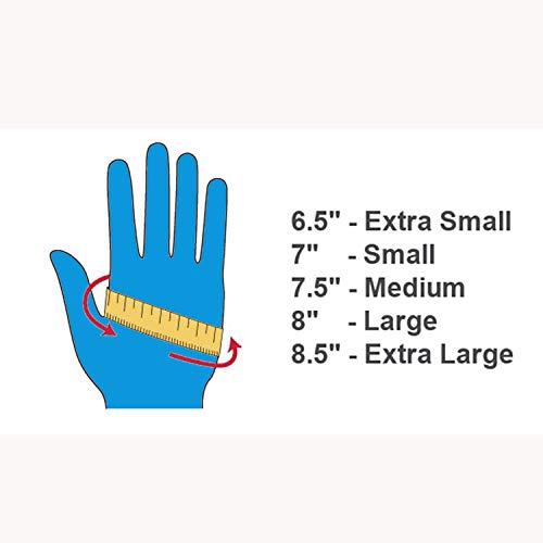Rhinos Nitrile Exam Gloves - Medical Grade, Powder Free, Latex Rubber Free, Disposable, Non Sterile, Food Safe, Textured, Indigo Color, Convenient Dispenser Med(box of 100) Blue