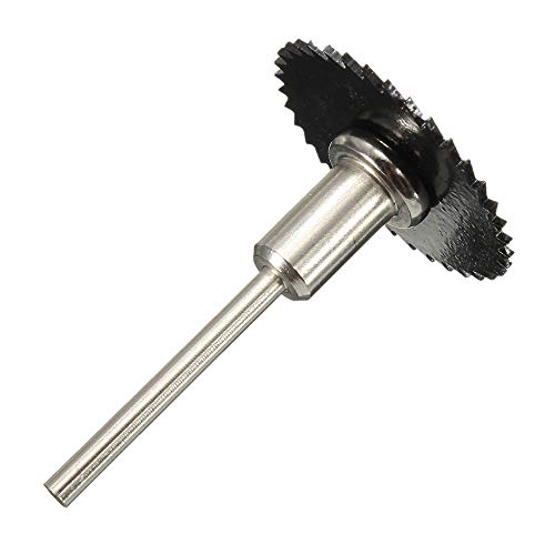 6pcs 1/8" HSS High Speed Steel Circular Saw Blades For Dremel Fordom Drills Rotary Tool W/Shank by Lukcase ... - Thumbnail 2