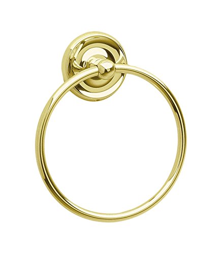Smedbo SME V244 Towel Ring, Polished Brass