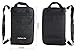 YMC DSB20-BK Pro 15mm Larger Size Drumstick Bag Holder Mallet Bag with a shoulder strap,Drum Key - Black