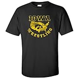 Iowa USA Wrestling, Hawkeyes, University of Iowa T-Shirt