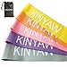 KINYAW Resistance Bands Set, Resistance Loop Exercise Band with Carry Bag -12-inch Workout Exercise Bands for Women Men, Set of 5