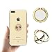 Ring Holder For Phone, KOOLSEN Ring Grip Kickstand for Cell Phone iPhone 7 7 Plus 6S 6 5S,ipad Tablet Fit For Magnetic Car Mount, Zinc Alloy 360° Rotation Finger Ring stand For Cell Phone (Gold)