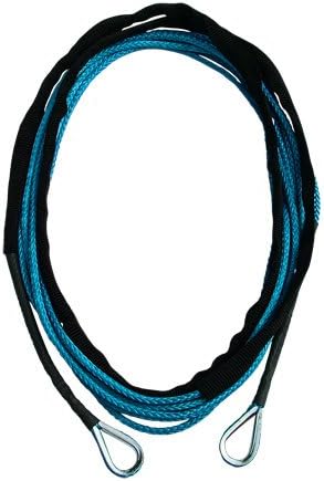40' ATV AmSteel Blue 3/16 Winch Synthetic Extension