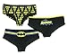 DC Comics Batman Glow In The Dark 3 PK Panties (Large)