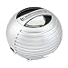 XBOOM Mini Portable Capsule Speaker with Rechargeable Battery and Enhanced Bass+ Resonator - Silver