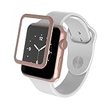 ZAGG InvisibleShield Luxe Screen Protector for Apple Watch Series 2 (42mm) - Rose Gold