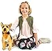 VIAHART Gunther The German Shepherd - 16 Inch Large German Shepherd Stuffed Animal Plush Dog - by Tiger Tale Toys