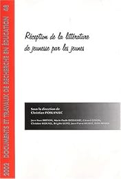Réception de la littérature de jeunesse par les jeunes