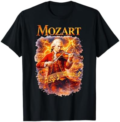 Amazon.com: Composer of Classical Music Mozart T-Shirt : Clothing