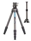 Leofoto LS-324C+LH-40 Tripod Kit LH-40 Carbon Fiber CF 4 Section & 40mm Low Profile Ball Head