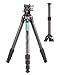 Leofoto LS-324C+LH-40 Tripod Kit LH-40 Carbon Fiber CF 4 Section & 40mm Low Profile Ball Head