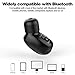 WSCSR Single Wireless Earbuds, V4.1 Mini Bluetooth Earbud, In-Ear Smallest Wireless Earbud Small Car Bluetooth Headset with Mic, Cell Phone Bluetooth Earpiece for iPhone Samsung Android - Black