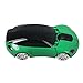 Elsees 2.4GHz 3D Car Shape Wireless Optical Mouse USB Gaming Mouse with Receiver for PC Laptop (Green)