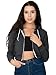 American Apparel Women Cropped Flex Fleece Zip Hoodie