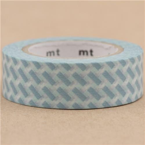 Mt Washi Masking Tape deco tape blue white rectangle light blue square