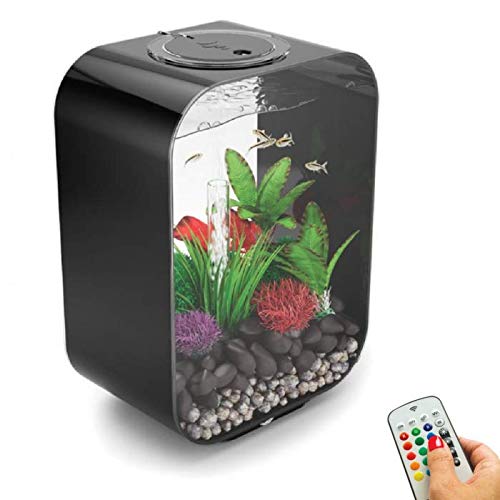 biOrb Life 15 Aquarium with MCR – 4 Gallon, Black