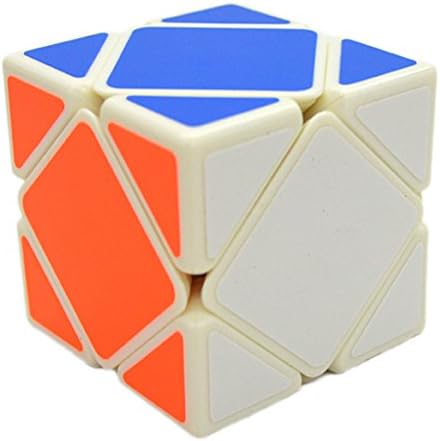 Willking Square Speed Magic Cube White Puzzle Professional Twist Toy