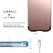 Luvvitt Ultra Armor Case for iPhone SE (2020) / iPhone 7 / iPhone 8 with Dual Layer Heavy Duty Protection and Air Bounce Technology for Apple - Rose Gold