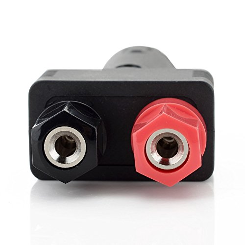 Jtron Dc 12v 10a Car Male Cigarette Lighter Plug with Power Wiring Cable Car to Take Power Black Power Cord for Inverter