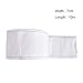 INCREWAY Curtain Accessory, 10 Meters/10.9 Yards White Curtain Heading Deep Pinch Tape Pull Pleat Tape with 20 Pcs Stainless Steel 4 Prong Curtain Pleat Hook Clip