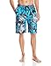 Kanu Surf Men's Mirage Swim Trunks (Regular & Extended Sizes), Pismo Blue, Large