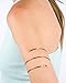 ZAD Gold Hammered Wrap Armband