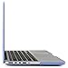 iDOO Hard Plastic Case ONLY for (Previous Generation) MacBook PRO 15 inch (Model A1398) with Retina Display NO CD Drive - Serenity