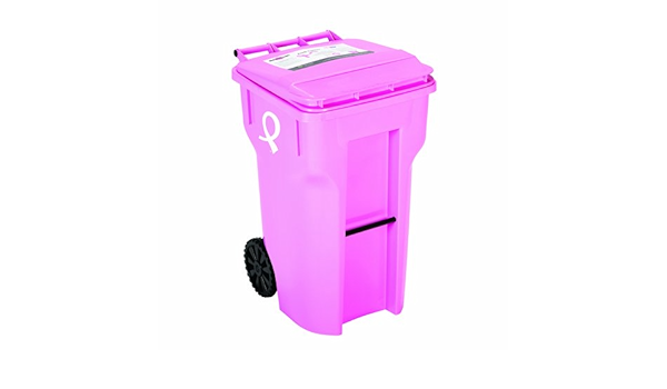 Toter 96 Gal Blackstone Trash Can With Wheels And Attached Lid 25596 R1209 The Home Depot