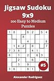 Jigsaw Sudoku Puzzles - 200 Easy to Medium vol. 5 (Volume 5) by Alexander Rodriguez